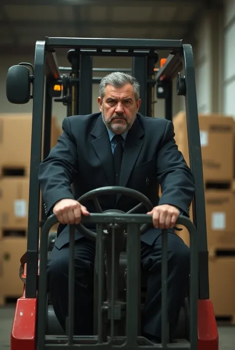 The Chechen president who drives a forklift 