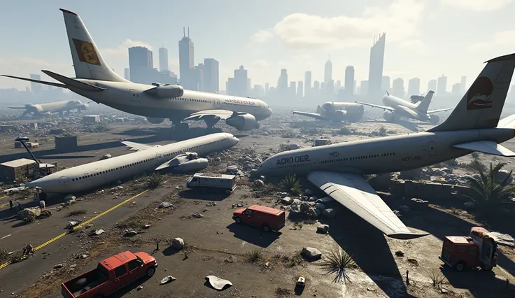 Gta 5 airplanes crashed