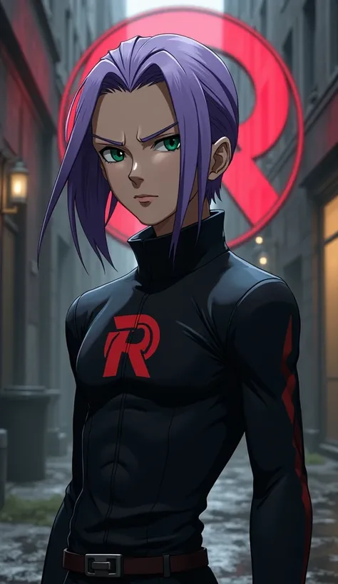 male realistic James from the team rocket