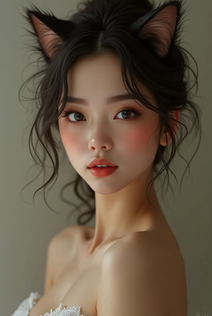 A pussy girl without blur image