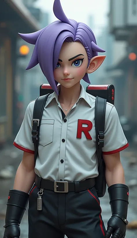 realistic 4k phtography James from the pokemon team rocket cosplay