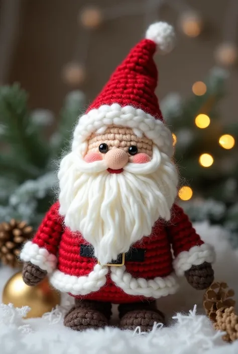 Santa Claus crochet amigurumi