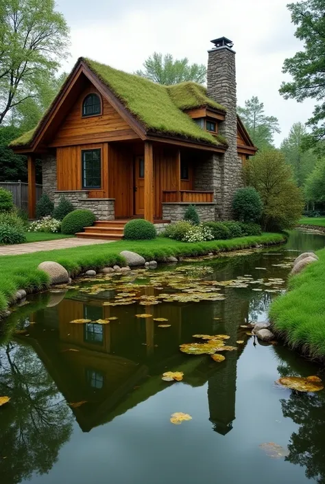 The smallest private house with a micropond