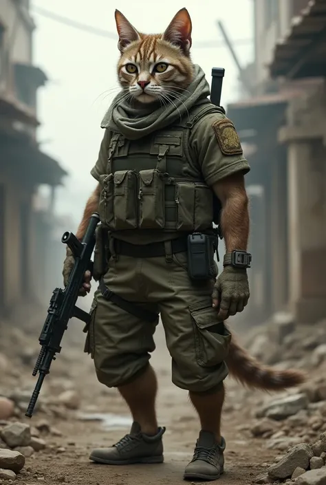 Cat soldier