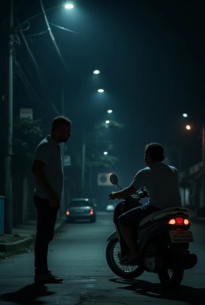 - What happened, my son? — he asked. **Coxinha Meireles**, concerned.

 — they stole my motorcycle — he answered ,  the voice filled with anger and frustration .

The motorcycle of  ** Carlos Doidão Abacate **  was the familys only means of support ,  and ...