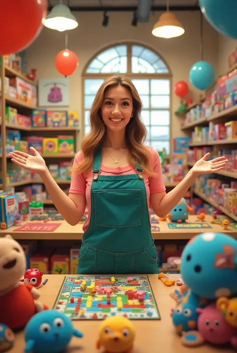  Promotional image for the toy store , written Amanda Varieties