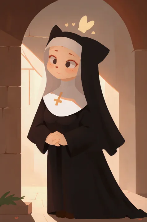 nun, furry, female