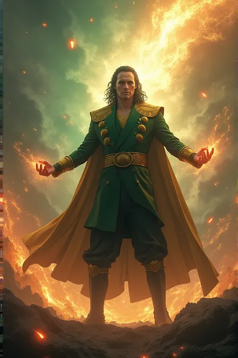 Loki god of time fght Armageddon 