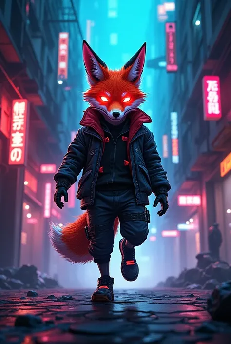 comic about fox cyberpunk 