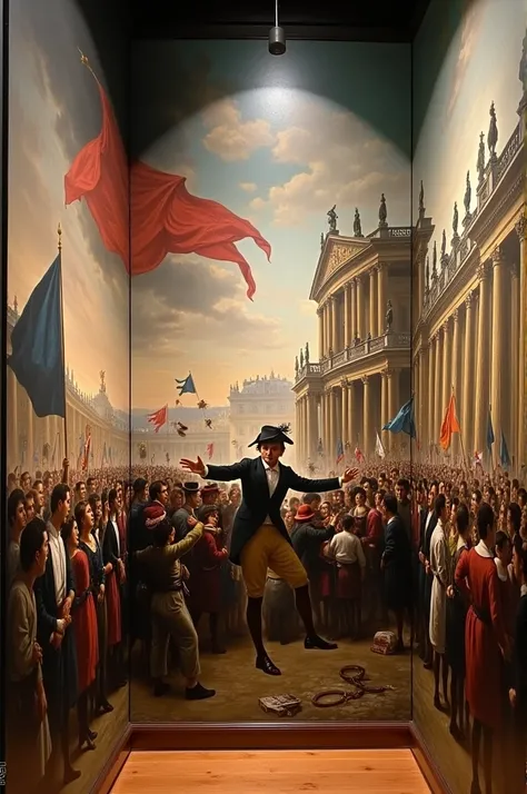 Triptych about the French Revolution