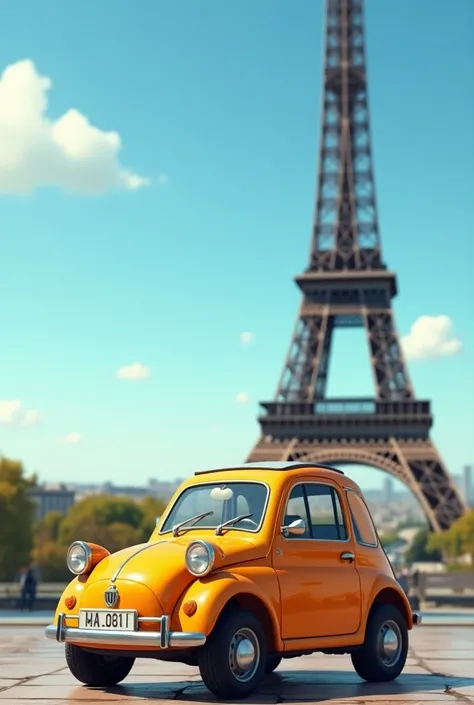 Next to the Matiz Eiffel Tower