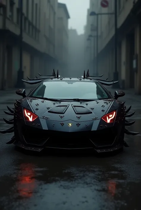 Iron black Lamborghini Looking like a scorpion All adapted 