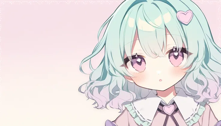 Satori Komeiji　Flandor Yandere Heart　Pastel colors