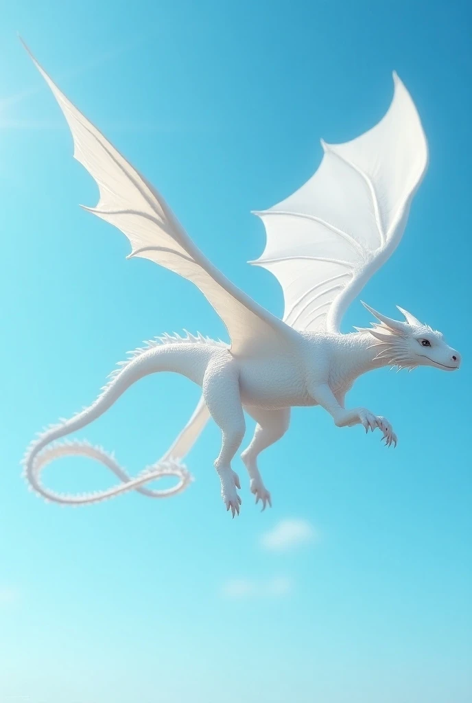 White Dragon Nature White Doragon Blue Sky High Definition