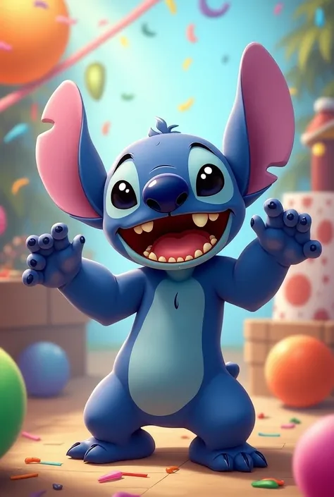 Stitch joyeux anniversaire leana 