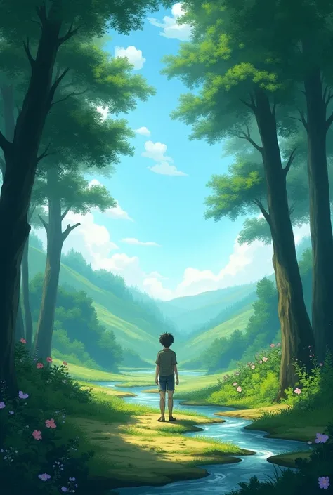 Nature in anime 