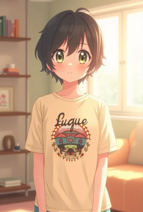 Komi San with Luques t-shirt
