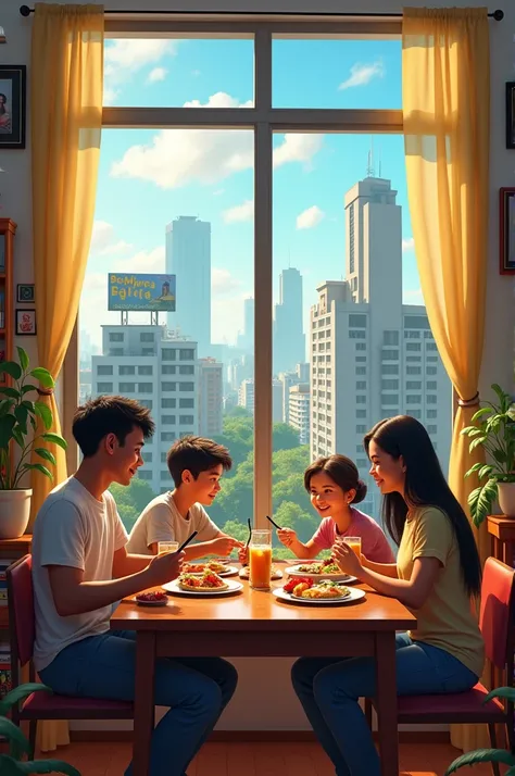 Imagine an average family from São Paulo