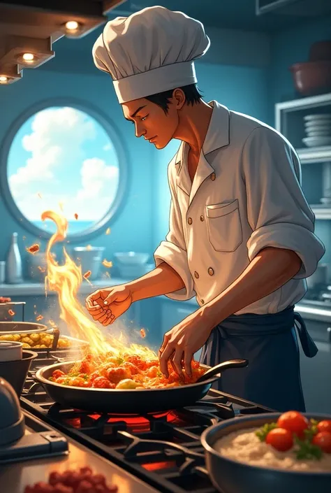 Sanji cooking 