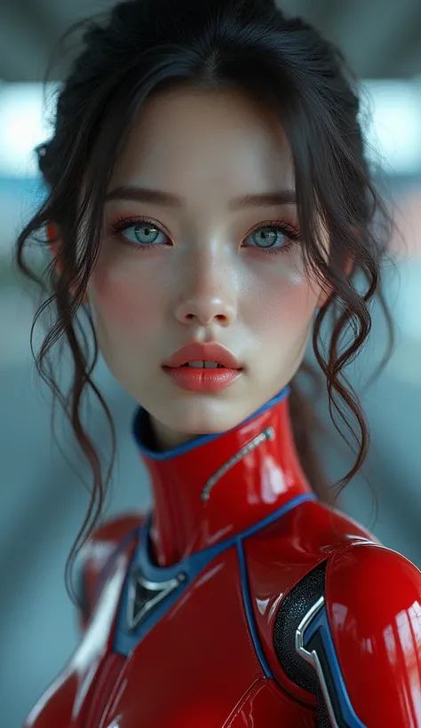  highest quality 、 16K high resolution 、super detailed、 masterpiece、Live shots、realistic:1.4、Hyperrealism:1.4、sharp focus、 very delicate and beautiful 、Small details、( Beautiful girl with smooth skin )、( The face was modeled after a Latin person..)、(hermos...