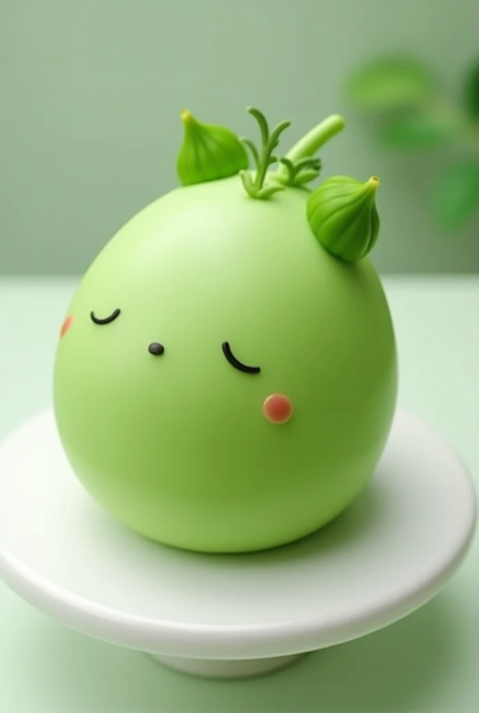 Pea-shaped cake
