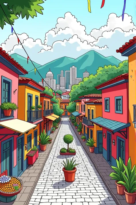 I need an easy coloring sheet referring to the 349th birthday of the city of Medellín Colombia 