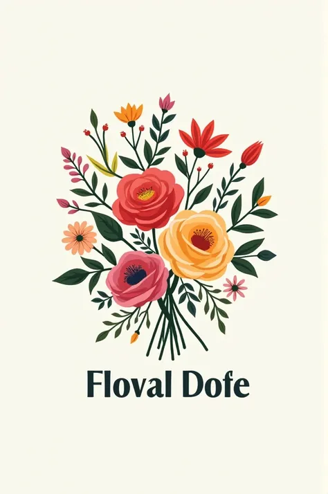 Floral store logo