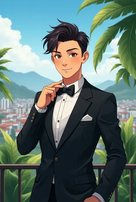 Cute billionaire anime man from Colombia 