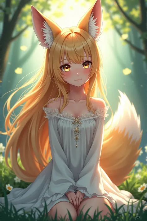 Anime fox girl 