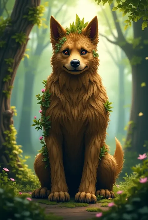 Groot as a dog