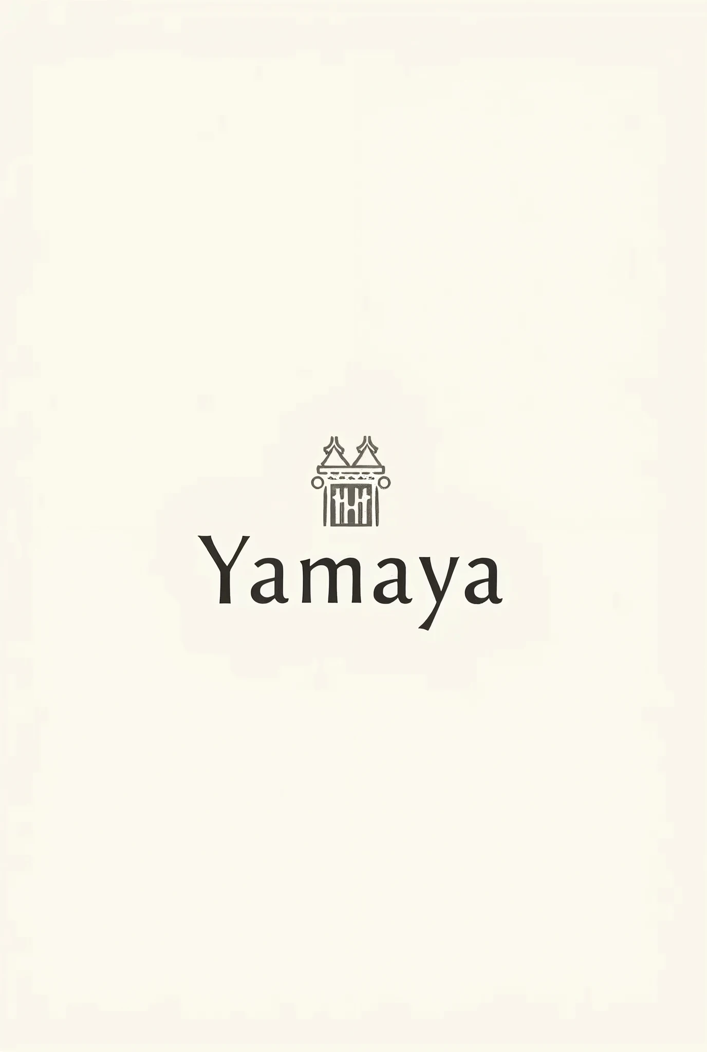  is doing a private lodging in the center of the city for inbound visitors「Yamaya 」Logo design