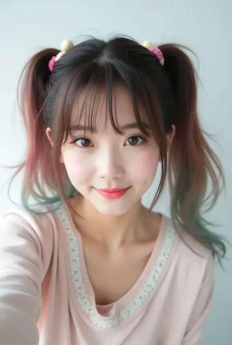  Twin Tail　Selfie　Japanese