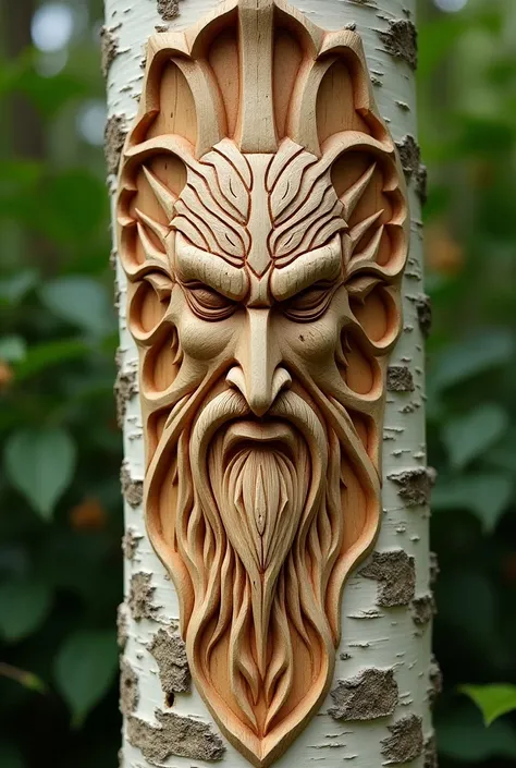 Shemogod Birch Bark Carving