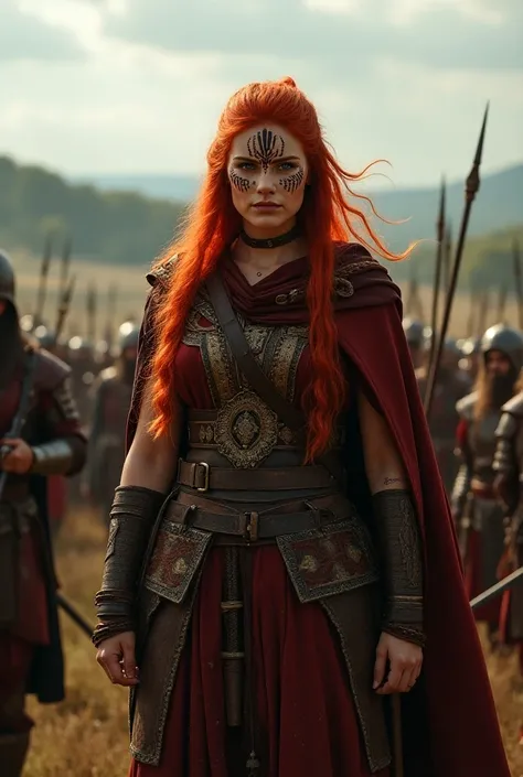 Queen Boudica of the Icenos tribe
