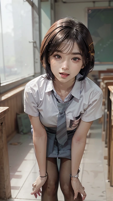 (masterpiece:1.3, Highest quality),  (Realistic, photoRealistic:1.4), Beautiful illustrations, Perfect lighting, colorful, Written boundary depth, 
Looking at the audience, whole body, Front view:0.6, 1 girl, alone, Japanese, high school girl, Improve, (Bi...