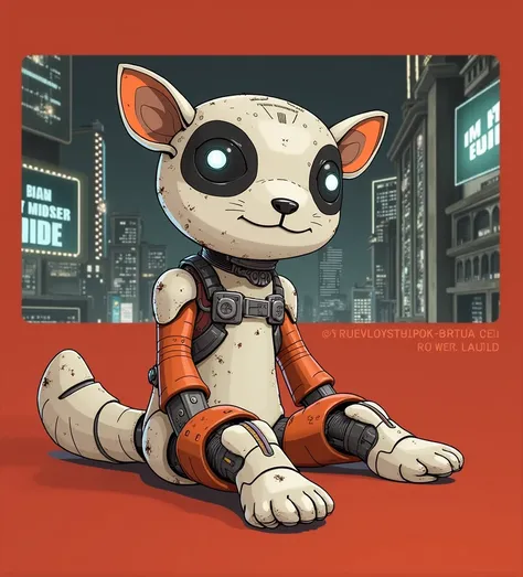 stuffed toy、Cyberpunk