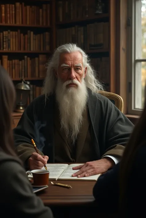 Creators Evaluation: You encounter this wise old man, who happens to be your philosophy professor. His deep insights and unconventional teaching methods will keep you on your toes.