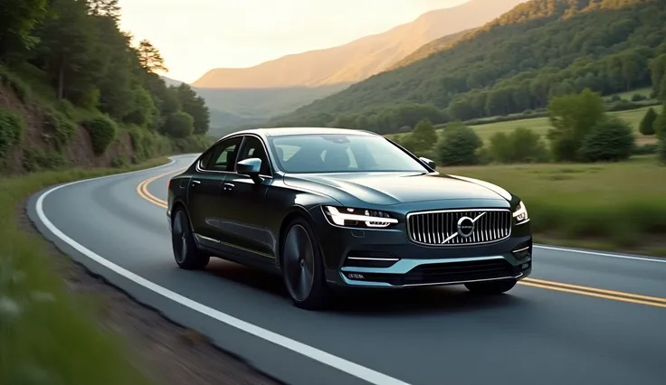  2025 Volvo S90 car, ground vehicle, motor vehicle, road, seat, vehicle focus