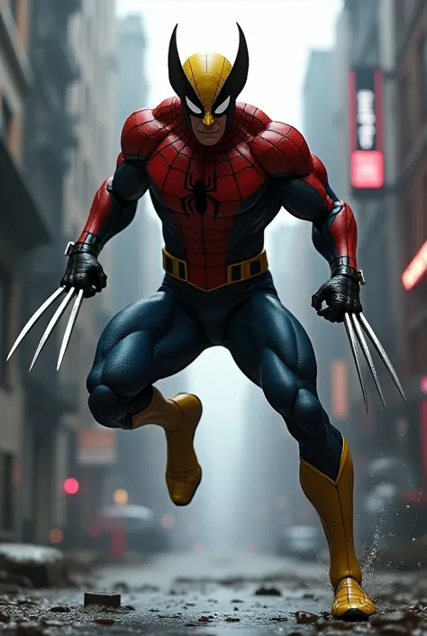 Spider-Man and Wolverine combined