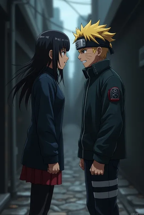 
 Naruto and hinata angry 
pic