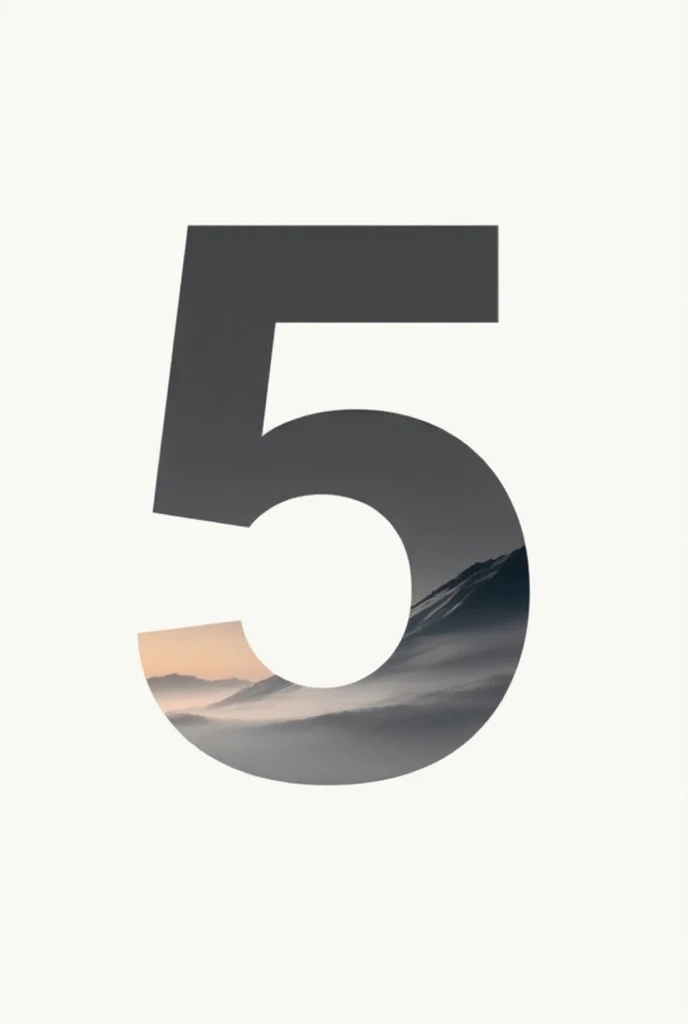 5 with S next to ,    logo for posters