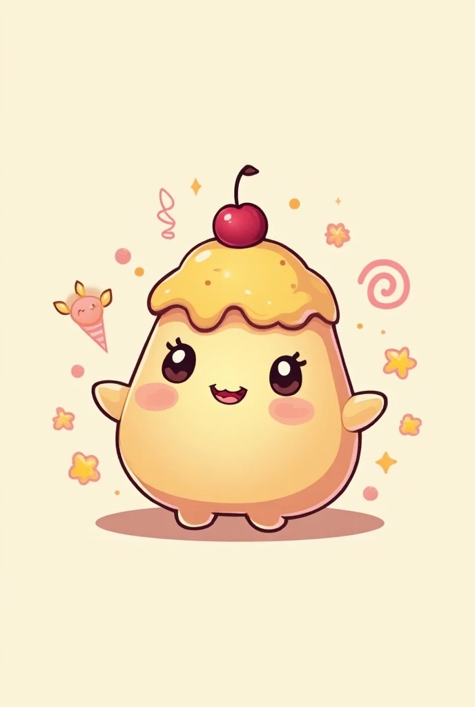 give me the pudding logo and the logo name is "Egglicious puding" which has a anime, creative, cool and beautiful feel. so that buyers are interested in seeing it