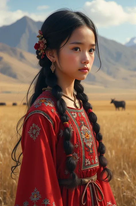 mongolian girl