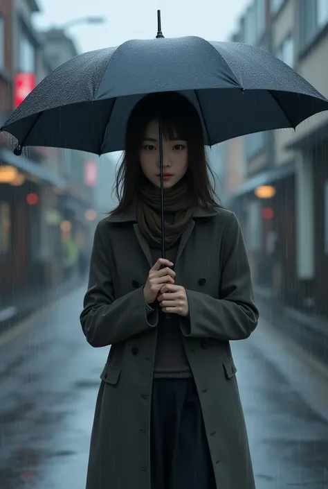 Ishihara Satomi、Umbrella、On the way home