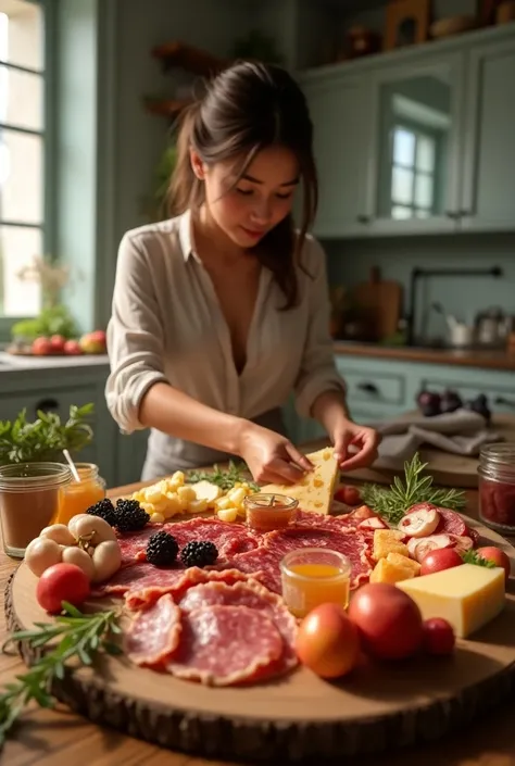 Charcuterie écrit Louane 