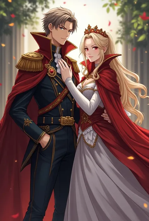 Anime, Fire Emblem Prince and Princess both wearing a Massive Popped Collar