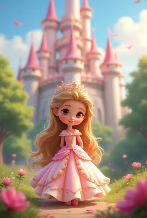 A princess animated version 