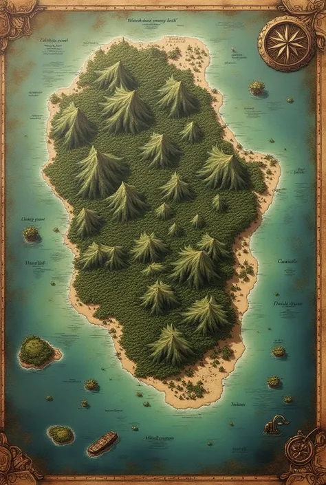 Map of Skull Island