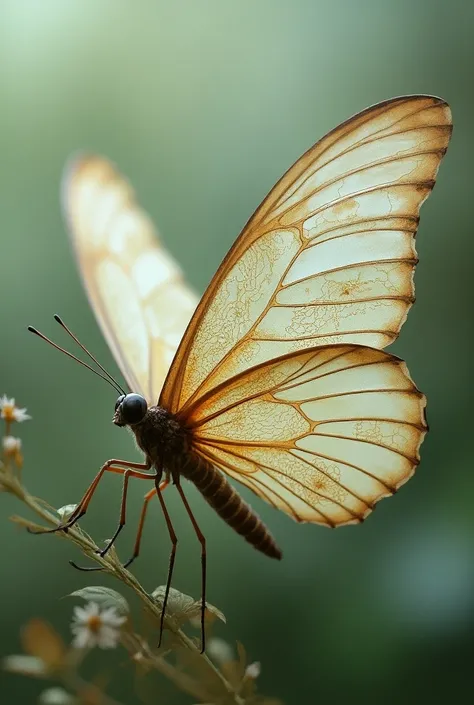 The map inside the wings of a butterfly