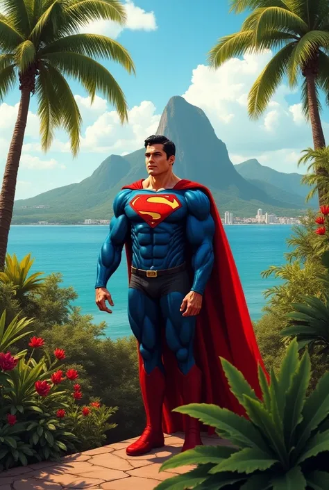 Superman on enjoying a vacation in Brazil